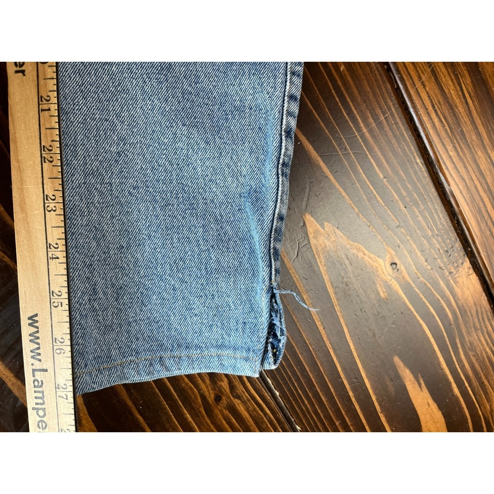 CASUCCI Jeans Womens 24 Blue Denim Vintage Rigid Denim Ankle Cuts - Picture 11 of 14
